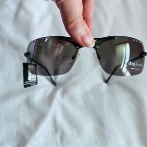 Y2K Vintage Daisy Fuentes NEW OLD STOCK Rimless Embellished Sunglasses